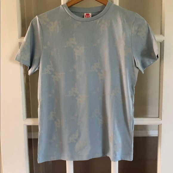 KAPPA~Youth Unisex Baby Blue T-Shirt - Picture 2 of 9